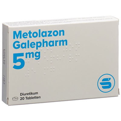 METOLAZON Galepharm Tabl 5 mg 20 Stk