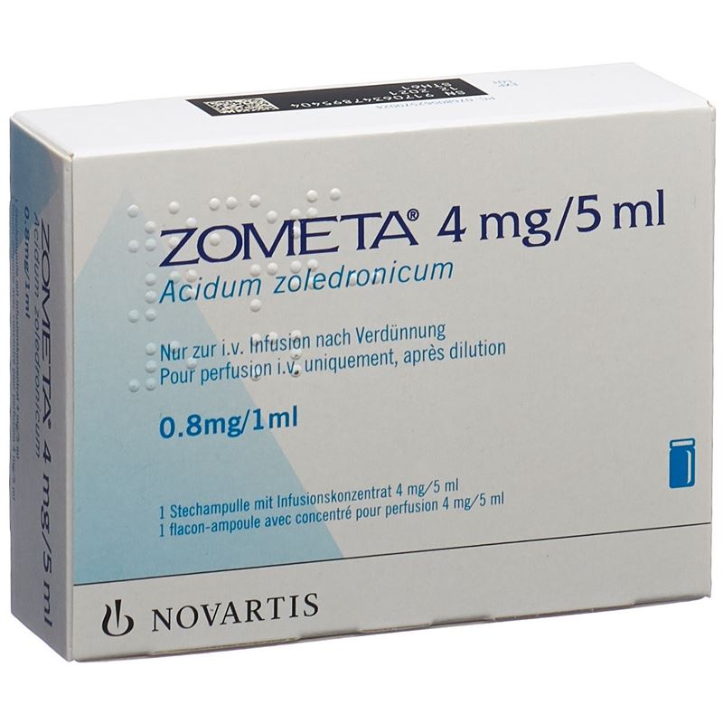 ZOMETA Inf Konz 4 mg/5ml Durchstf 5 ml