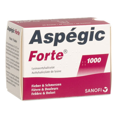 ASPEGIC forte Plv 1000 mg Btl 20 Stk