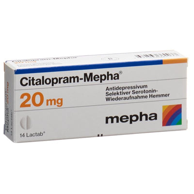 CITALOPRAM Mepha Filmtabl 20 mg 14 Stk