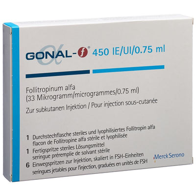 GONAL-F Trockensub 450 IE (33 mcg) Inj kit