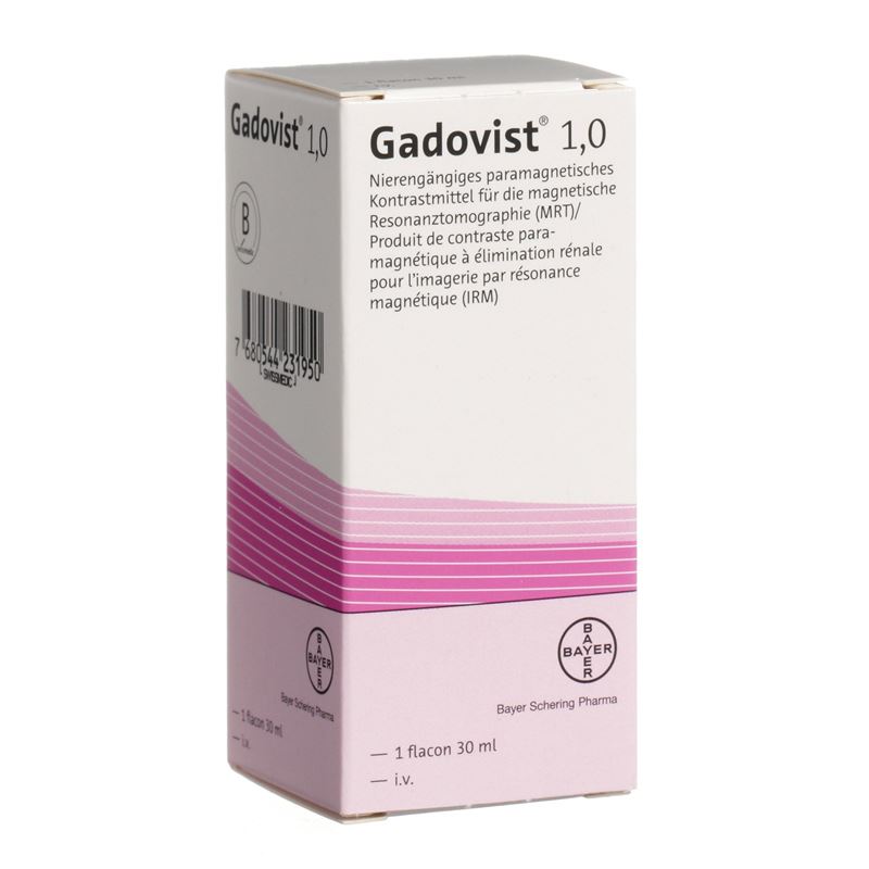 GADOVIST 1.0 Inj Lös 30ml Durchstf 30 ml