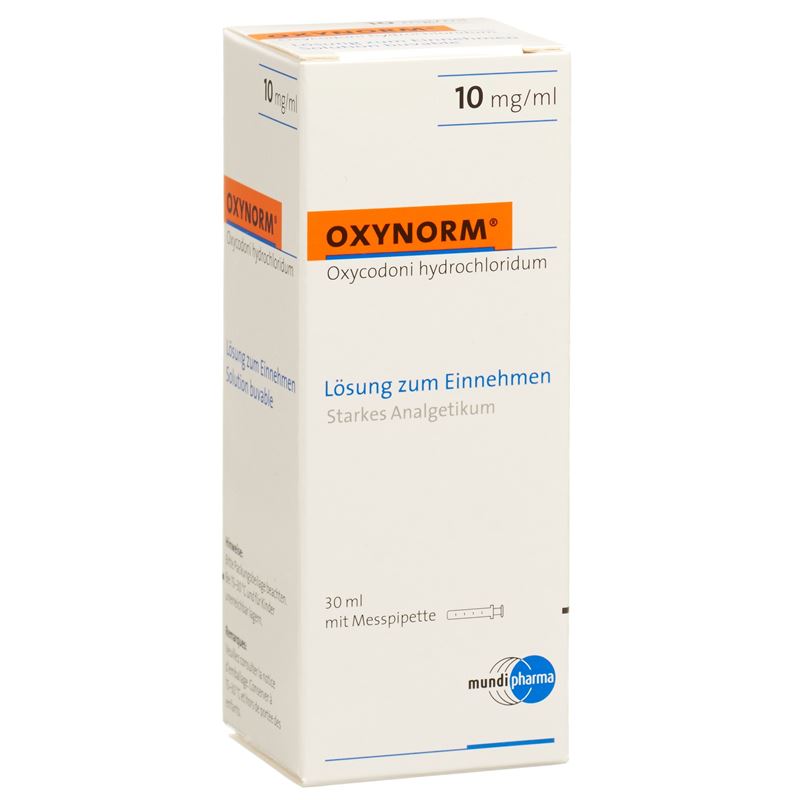 OXYNORM Lösung zum Einnehmen 10 mg/ml Fl 30 ml