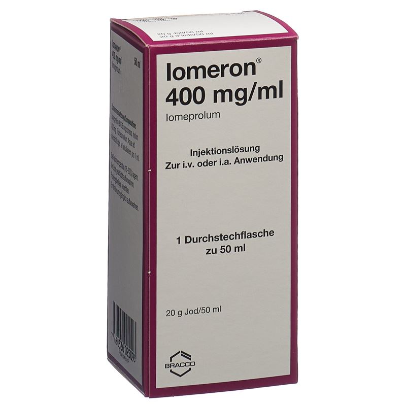 IOMERON Inj Lös 400 mg/ml 50ml Fl