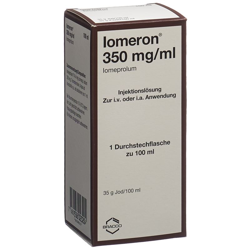 IOMERON Inj Lös 350 mg/ml 100ml Fl