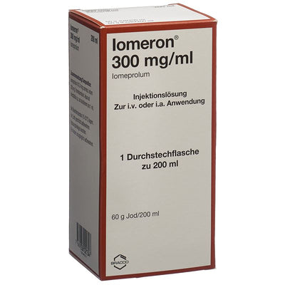 IOMERON Inj Lös 300 mg/ml 200ml Fl