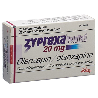 ZYPREXA Velotab Schmelztabl 20 mg 28 Stk