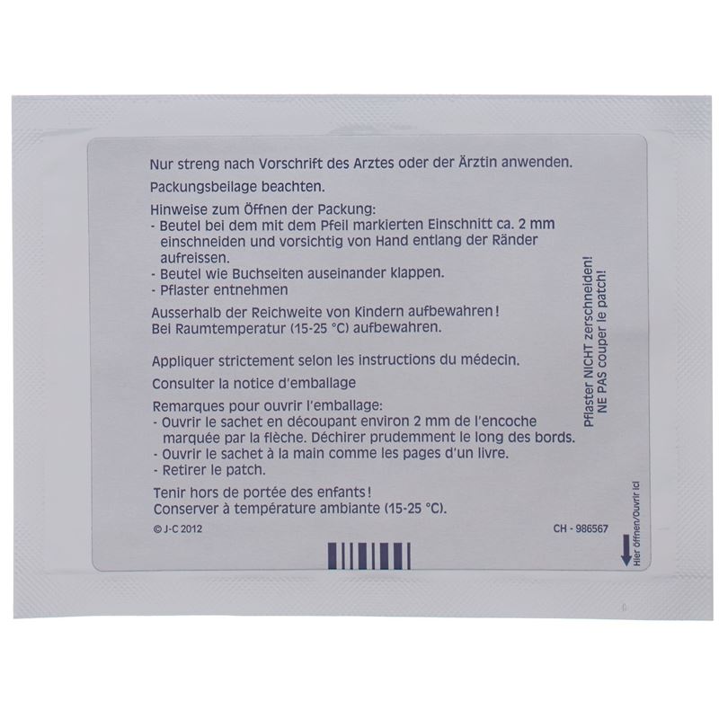 DUROGESIC Matrixpfl 100 mcg/h 5 Stk - CONTENTBACK
