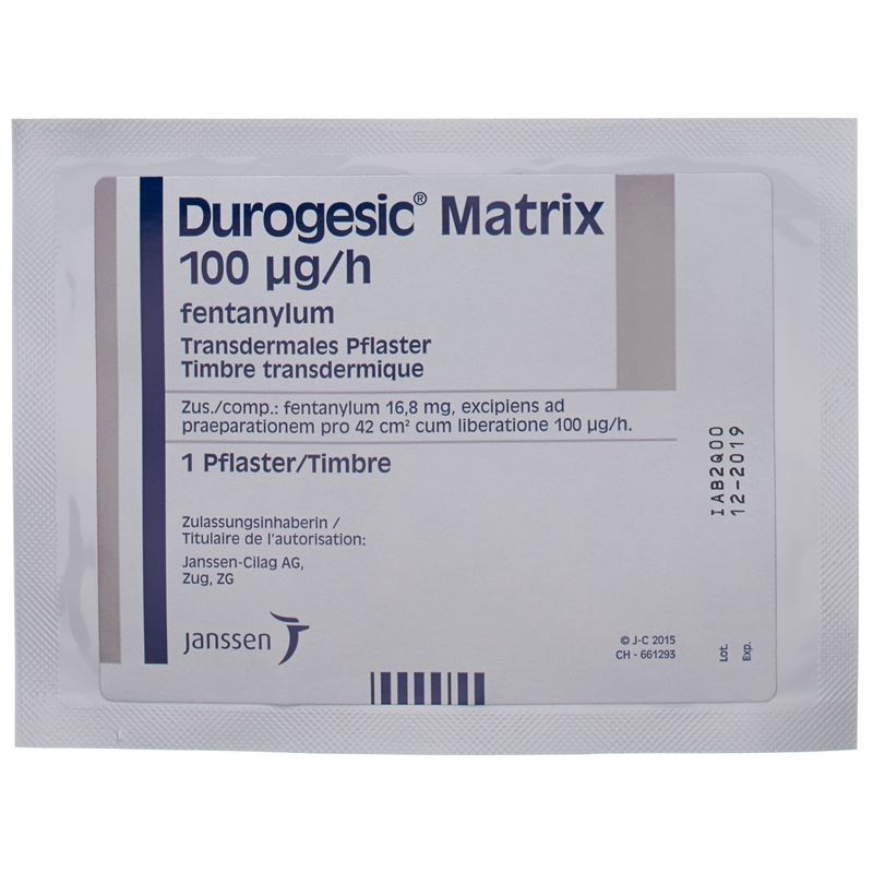 DUROGESIC Matrixpfl 100 mcg/h 5 Stk - CONTENTFRONT