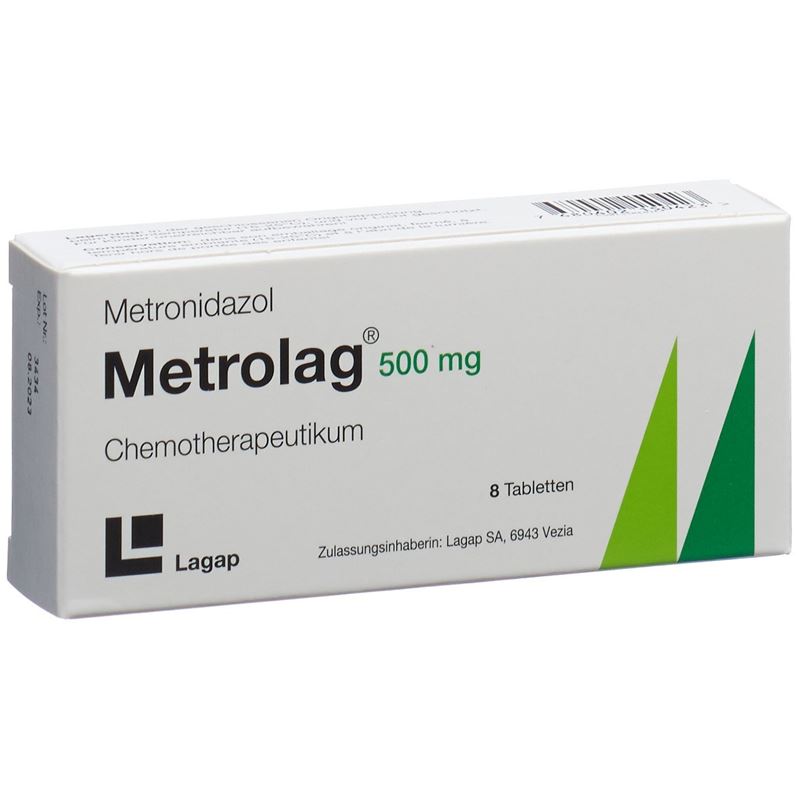 METROLAG Tabl 500 mg 8 Stk
