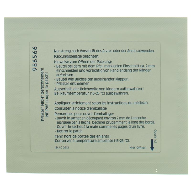 DUROGESIC Matrixpfl 12 mcg/h 5 Stk - CONTENTBACK
