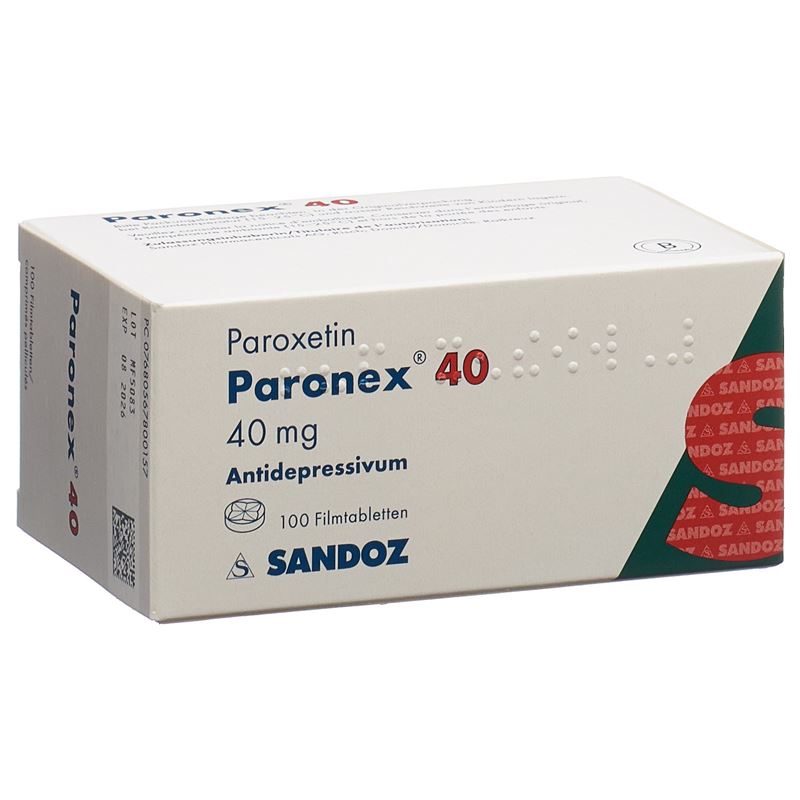 PARONEX Filmtabl 40 mg 100 Stk