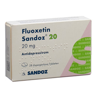 FLUOXETIN Sandoz Disp Tabl 20 mg 28 Stk