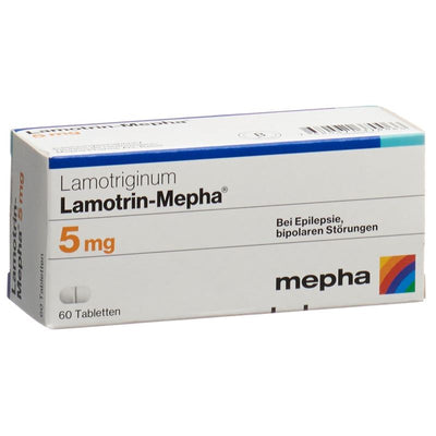 LAMOTRIN Mepha Disp Tabl 5 mg 60 Stk