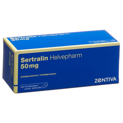 SERTRALIN Helvepharm Filmtabl 50 mg 100 Stk