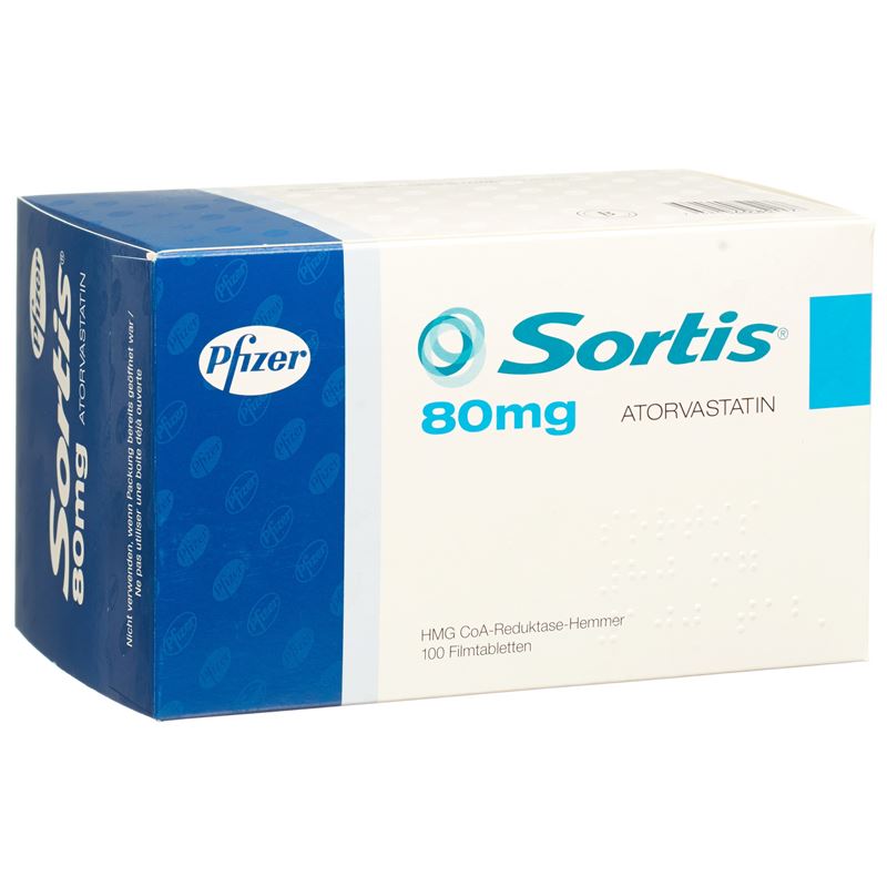 SORTIS Filmtabl 80 mg 100 Stk