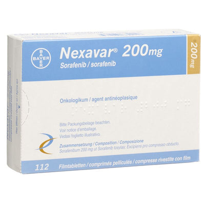 NEXAVAR Filmtabl 200 mg 112 Stk