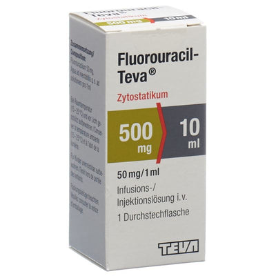 FLUOROURACIL Teva 500 mg/10ml Durchstf 10 ml