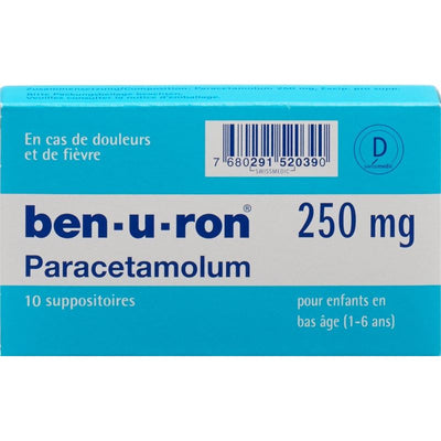 BEN-U-RON Supp 250 mg Kind 10 Stk - PICBACKTOP