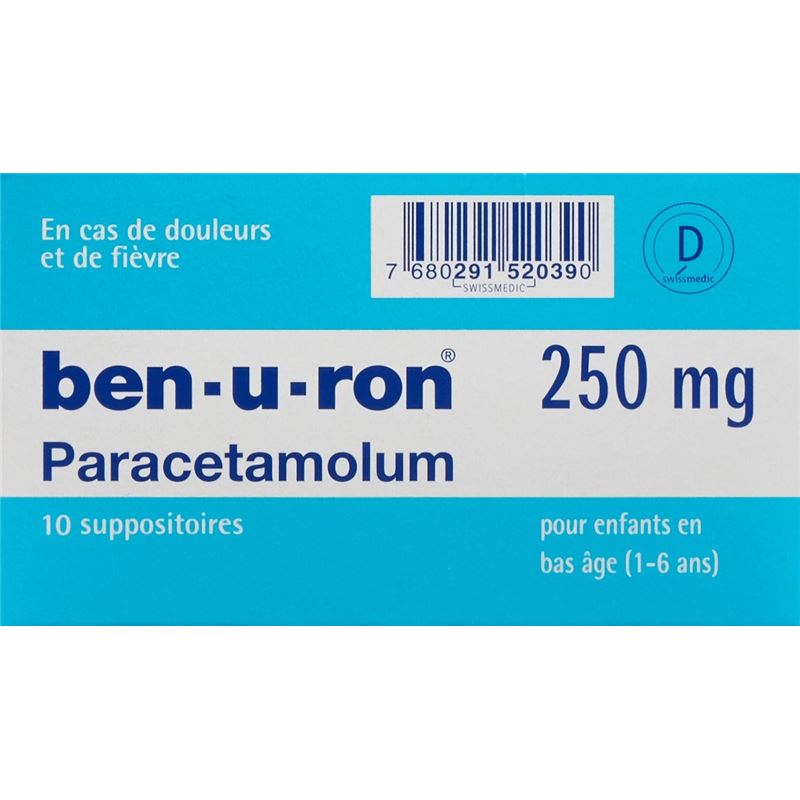 BEN-U-RON Supp 250 mg Kind 10 Stk - PICBACK