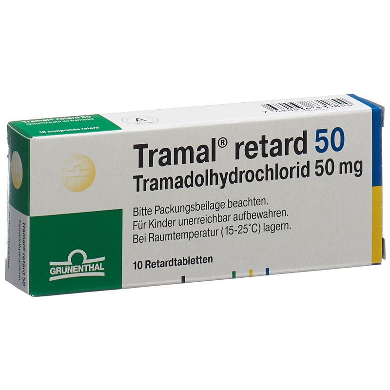 TRAMAL retard Ret Tabl 50 mg 10 Stk