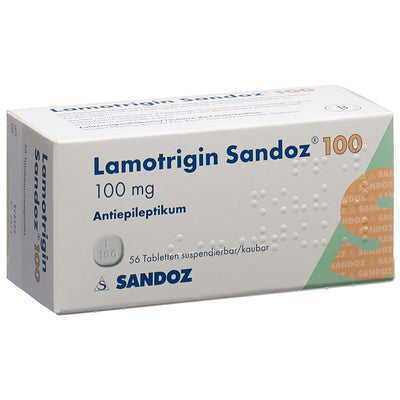 LAMOTRIGIN Sandoz Disp Tabl 100 mg 56 Stk