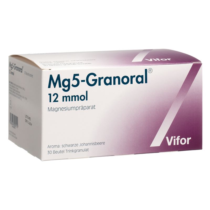 MG5-GRANORAL Gran 12 mmol Cassis Btl 30 Stk