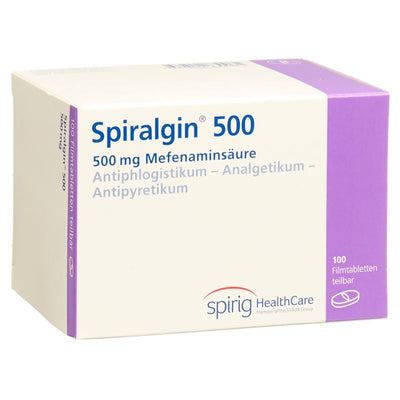 SPIRALGIN Filmtabl 500 mg 100 Stk