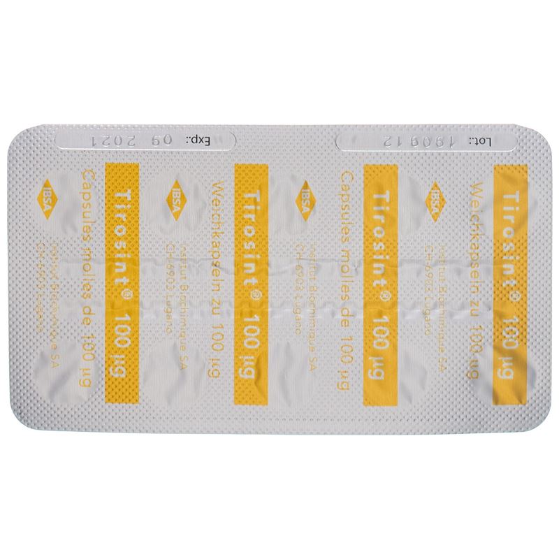 TIROSINT Kaps 100 mcg 100 Stk - CONTENTBACK