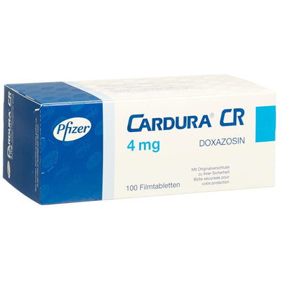 CARDURA CR Ret Tabl 4 mg 100 Stk