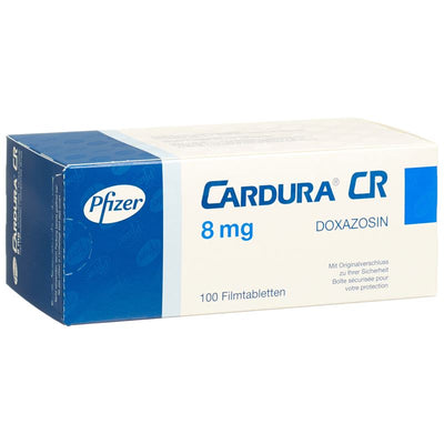 CARDURA CR Ret Tabl 8 mg 100 Stk