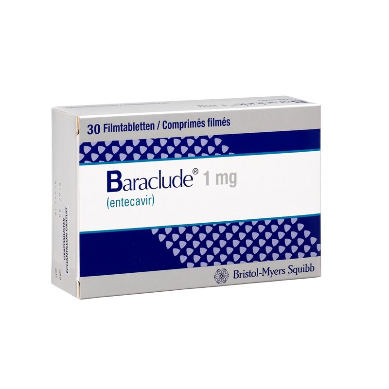 BARACLUDE Filmtabl 1 mg 30 Stk