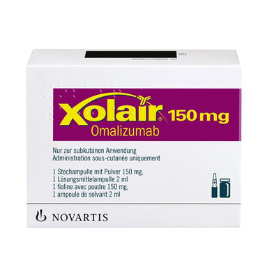 XOLAIR Trockensub 150 mg c Solv Durchstf