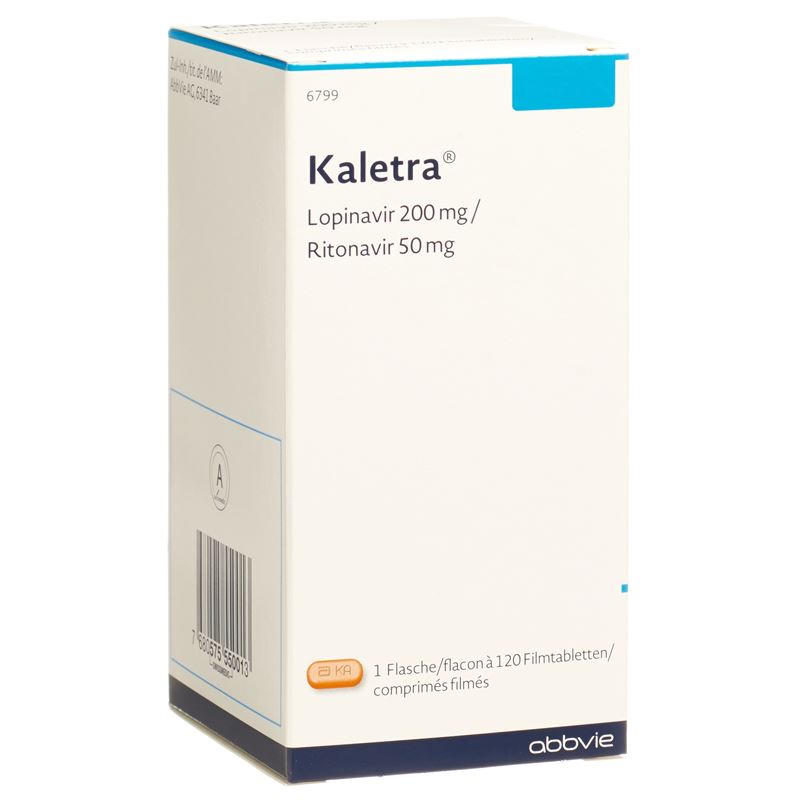 KALETRA Filmtabl 200mg/50mg Ds 120 Stk