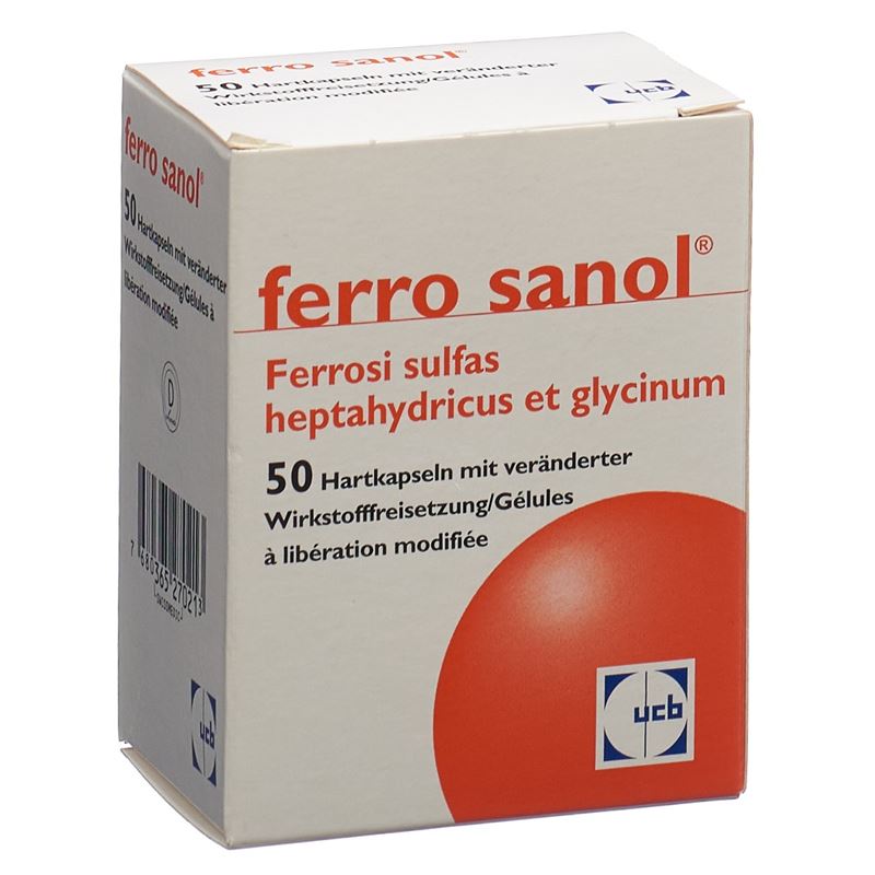 FERRO SANOL Hartkapseln 100 mg 50 Stk