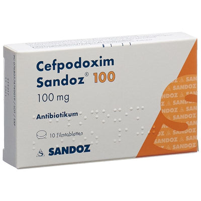 CEFPODOXIM Sandoz Filmtabl 100 mg 10 Stk