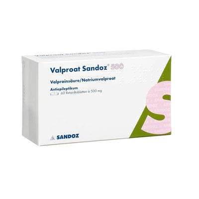 VALPROAT Sandoz Ret Tabl 500 mg 60 Stk