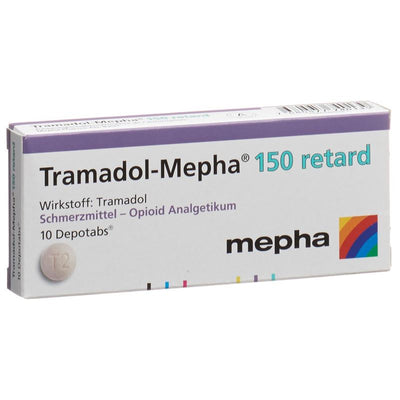 TRAMADOL Mepha retard Ret Tabl 150 mg 10 Stk