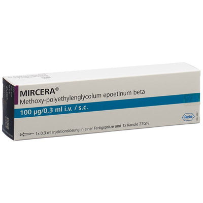 MIRCERA Inj Lös 100 mcg/0.3 ml Fertspr