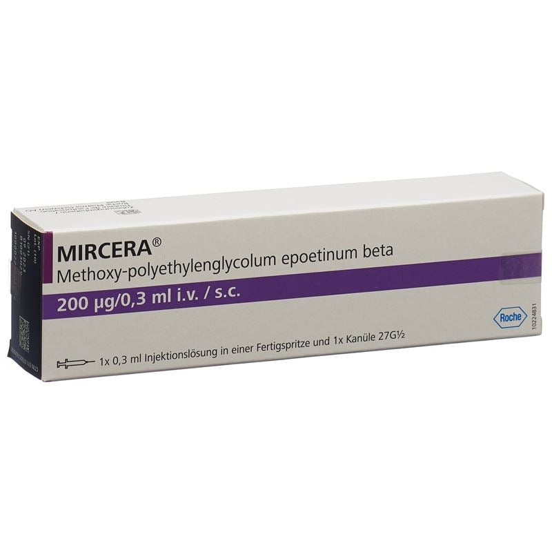 MIRCERA Inj Lös 200 mcg/0.3 ml Fertspr