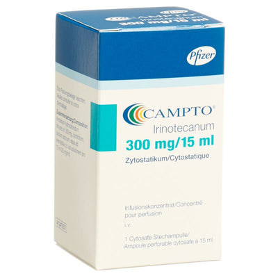 CAMPTO Inf Konz 300 mg/15ml Cytosafe 15 ml