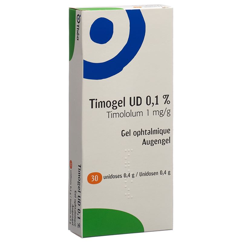 TIMOGEL UD Augengel 0.1 % 30 Monodos 0.4 g