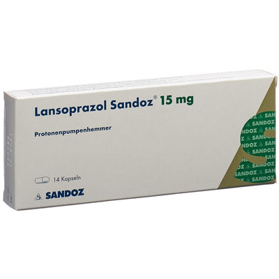 LANSOPRAZOL Sandoz Kaps 15 mg 14 Stk