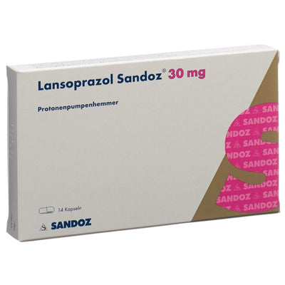 LANSOPRAZOL Sandoz Kaps 30 mg 14 Stk