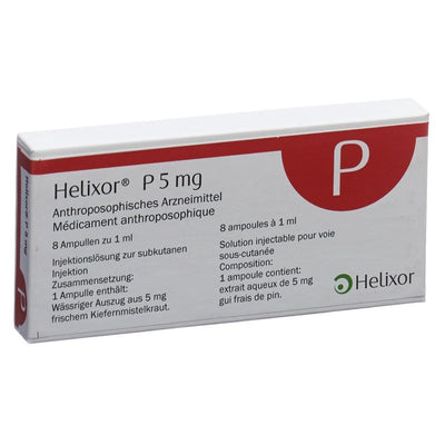 HELIXOR P Inj Lös 5 mg 8 Amp 1 ml