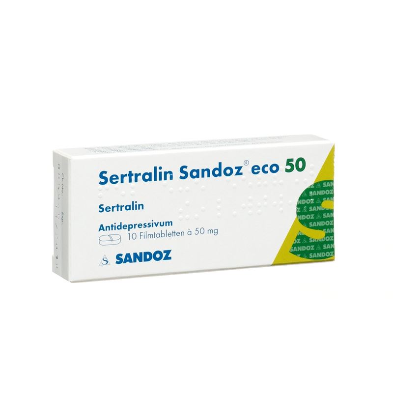 SERTRALIN Sandoz eco Filmtabl 50 mg 10 Stk