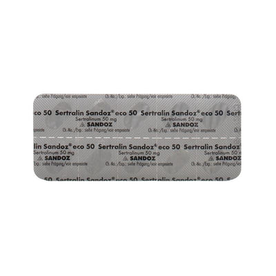 SERTRALIN Sandoz eco Filmtabl 50 mg 100 Stk - CONTENTBACK