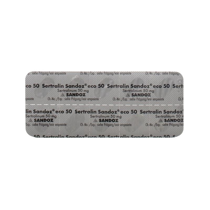 SERTRALIN Sandoz eco Filmtabl 50 mg 100 Stk - CONTENTBACK