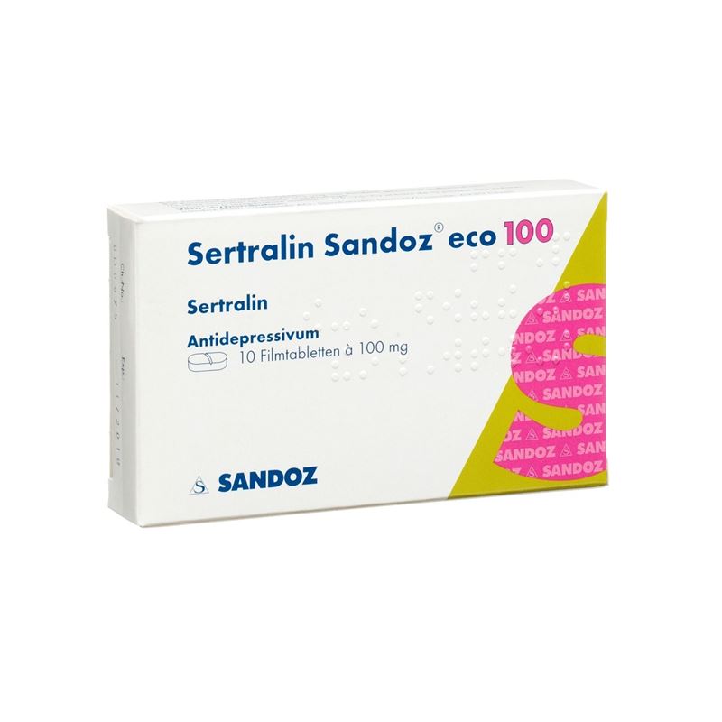 SERTRALIN Sandoz eco Filmtabl 100 mg 10 Stk