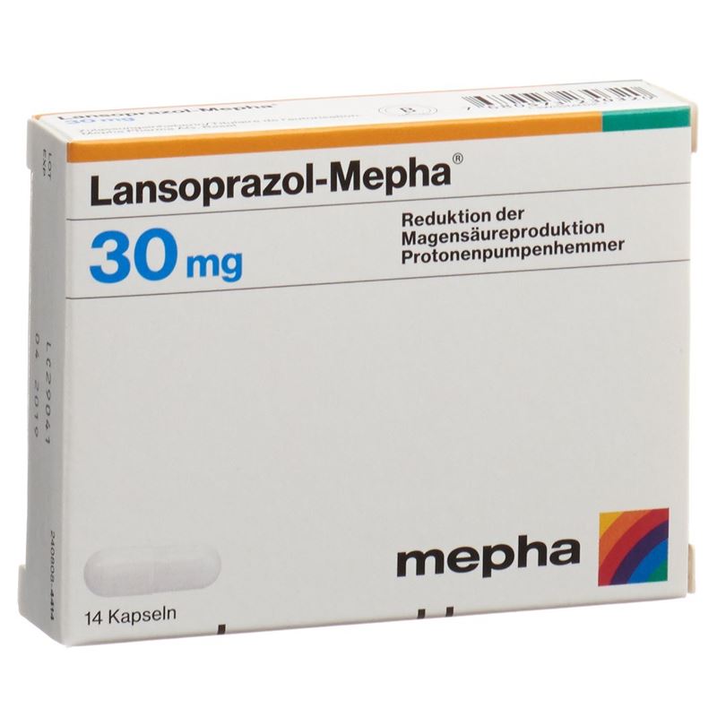 LANSOPRAZOL Mepha Kaps 30 mg 14 Stk